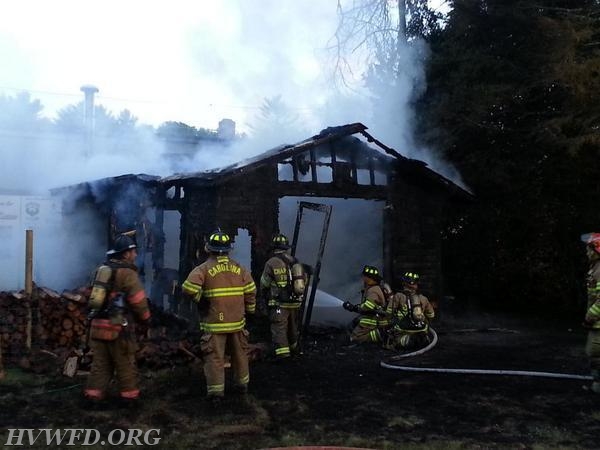 Skannock Rd Shed Fire 7/18/17
Pictured: LT Tretton