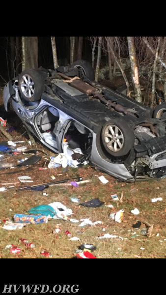 MVA with entrapment I-95 at Exit 1 1/29/17