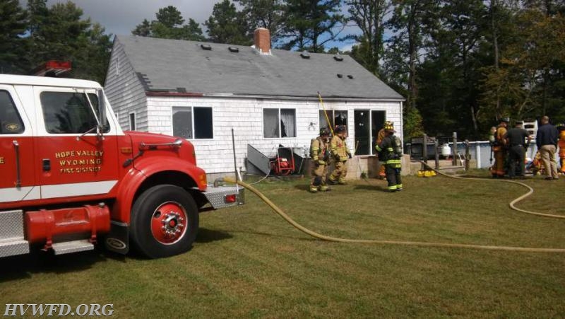 Alton Bradford Rd Basement Fire 9/27/17